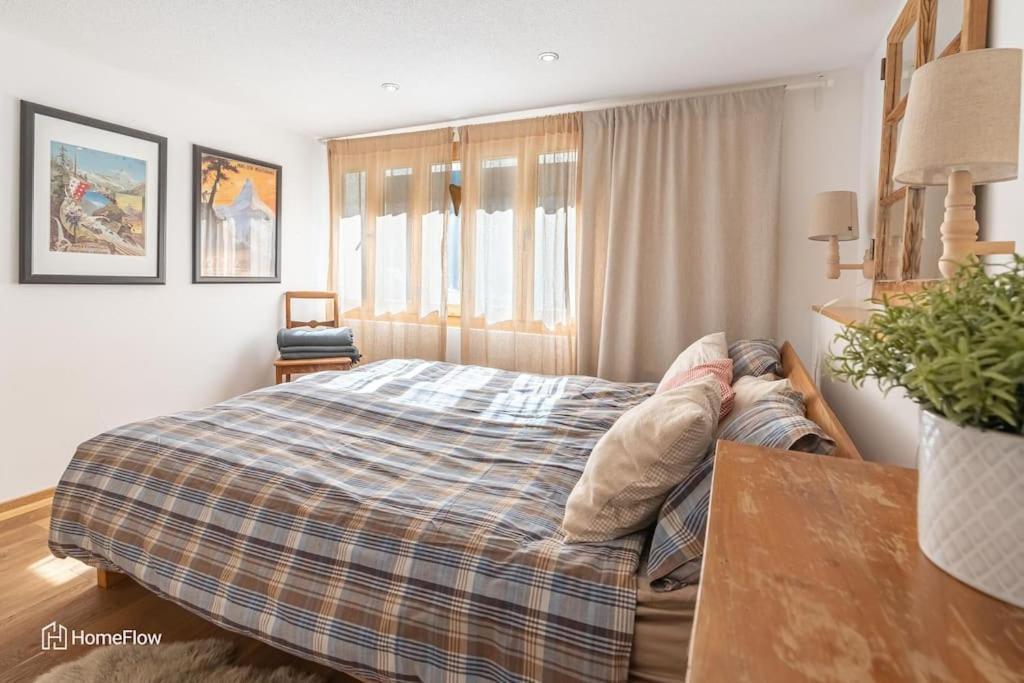 Comfortable Apartment For 4-8 Persons Near Zermatt Tasch Exterior photo